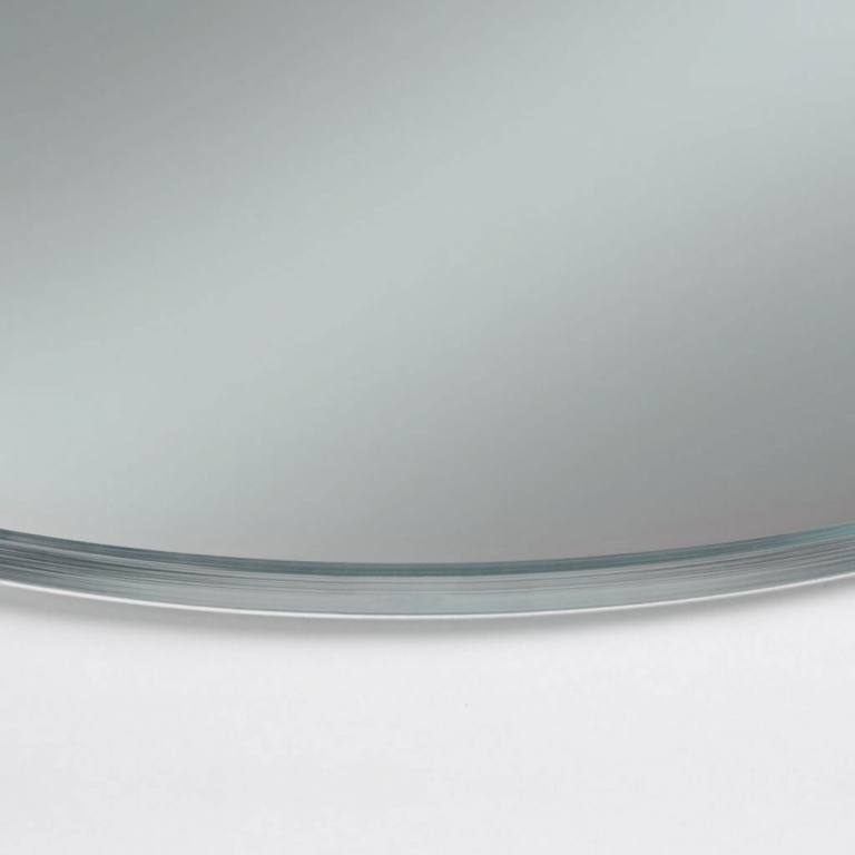 LED valgusega erikujuga peegel Stone VÄIKE (87x67cm)