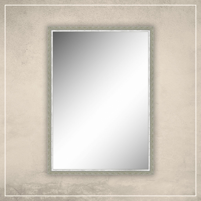 Peegel Klaus hõbedase raamiga