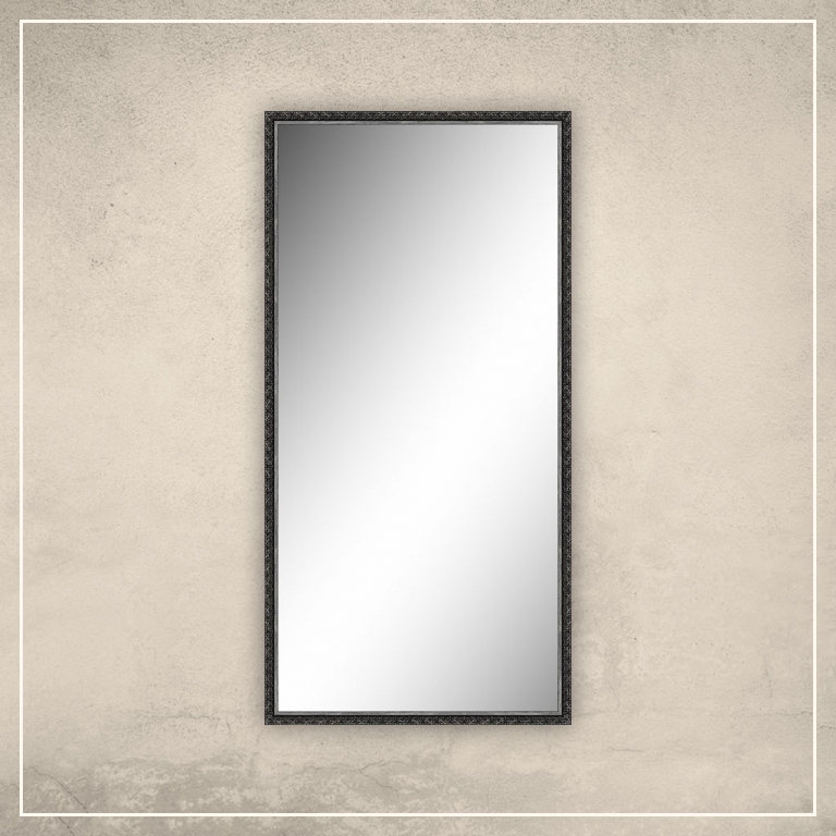 Peegel Klaus musta raamiga