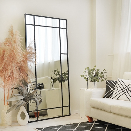 Industriaalstiilis peegel Industrial 90x180cm
